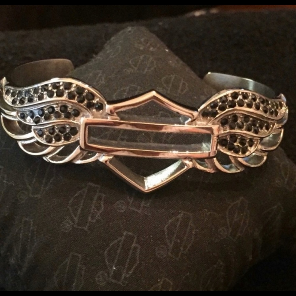Limited! Wing Black Stone Womens Bracelet- - Picture 4 of 4
